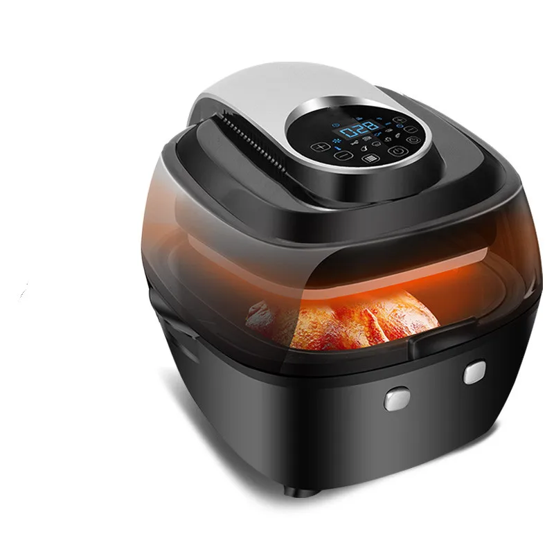 6.5L бытовой интеллигентая (ый) ЖК автоматические электрические Безмасляные электрическая воздушная фритюрница аэрофритюрница для приготовления блюд