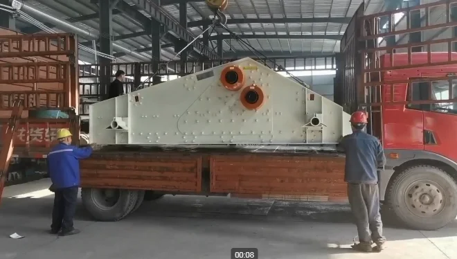 Professional Factory Stone Circular Vibrating Screen Efficient for Material Screening and Sieving