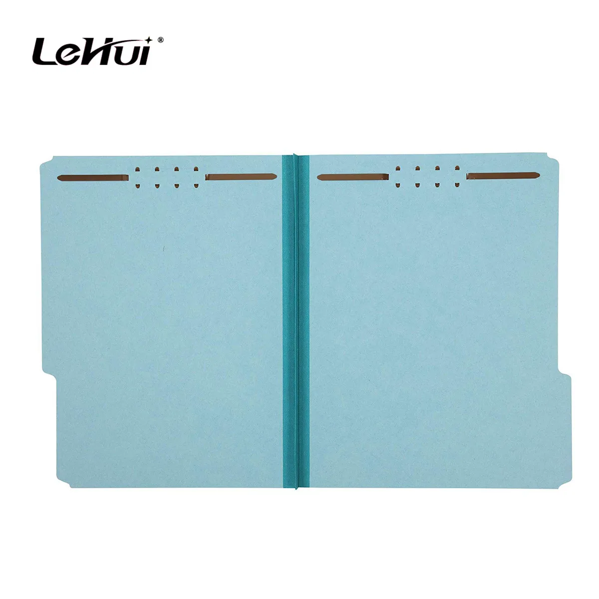 8 3/4 x 14 3/4 inch 2 Divider 2 Inch Tyvek expansions Blue Legal Size Standard Law Client Files Classification Folders