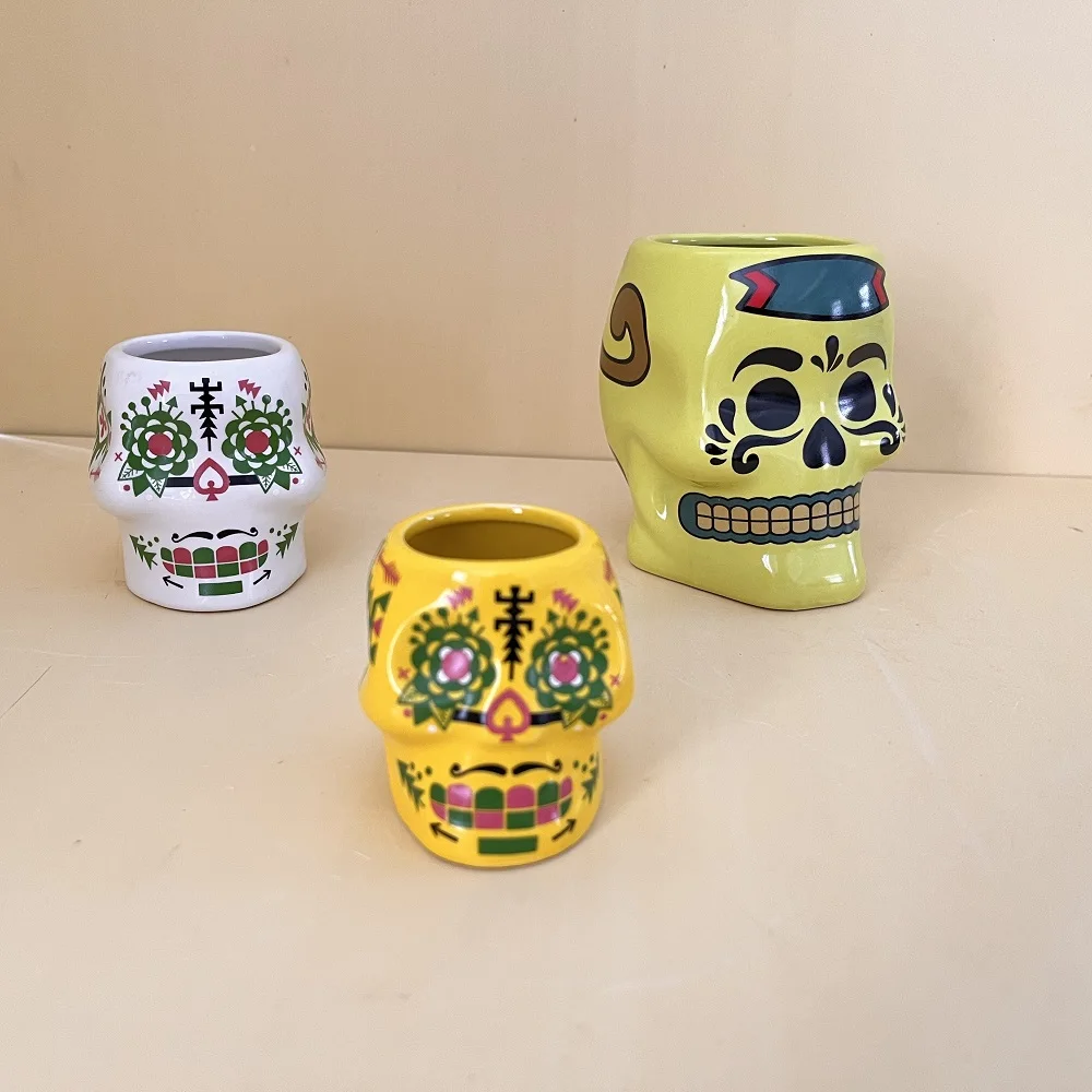 Customized Promotional Sublimation Halloween Coffee Ceramic Mug