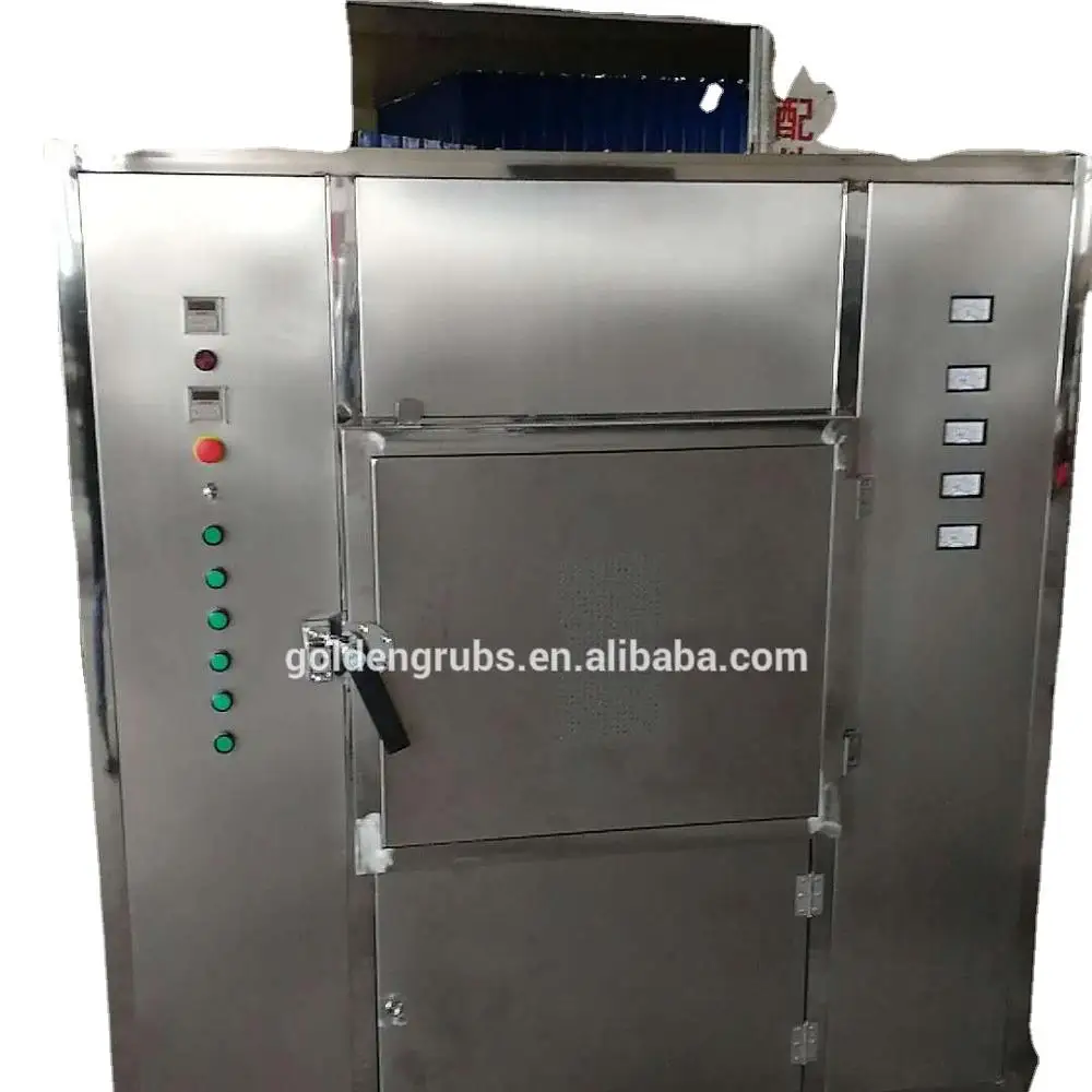 Microwave Black Soldier Fly Larvae Drying Machine Cabinet type microwave dryer for black soldier fly and mealworm