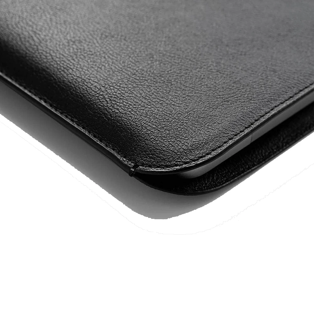 New Arrival Customized Size Suitable For All Types Laptops Extra Slim Vegan PU Leather Protective Laptop Sleeve Bags