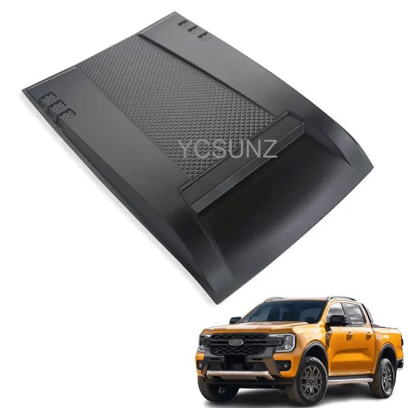 Новинка черный матовый капот вытяжной ковш для двигателя Ford Ranger 2022 2023 Wildtrak