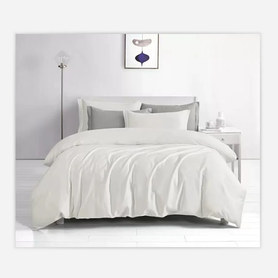 Wholesale cotton bed sheet set bedding luxury bedding set 100 cotton hotel premium cotton bedding set
