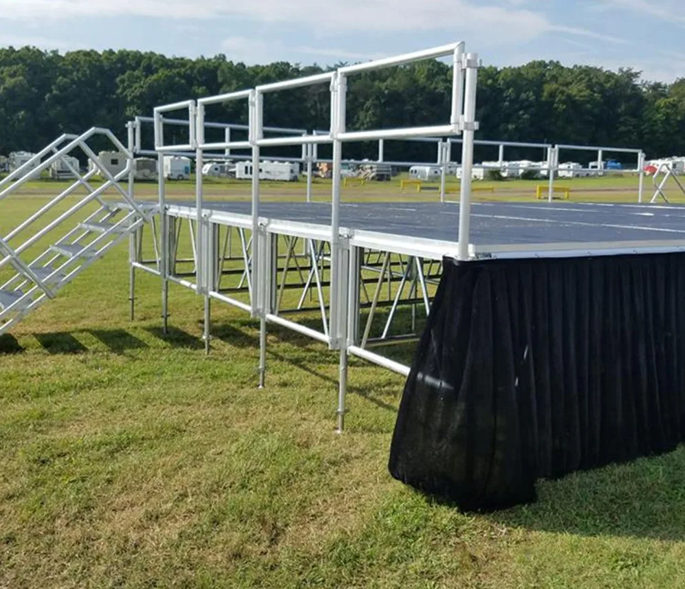 GS Popular Outdoor Concert Aluminum Alloy Stage and Truss Rigging Truss Lifting System Stage Podium