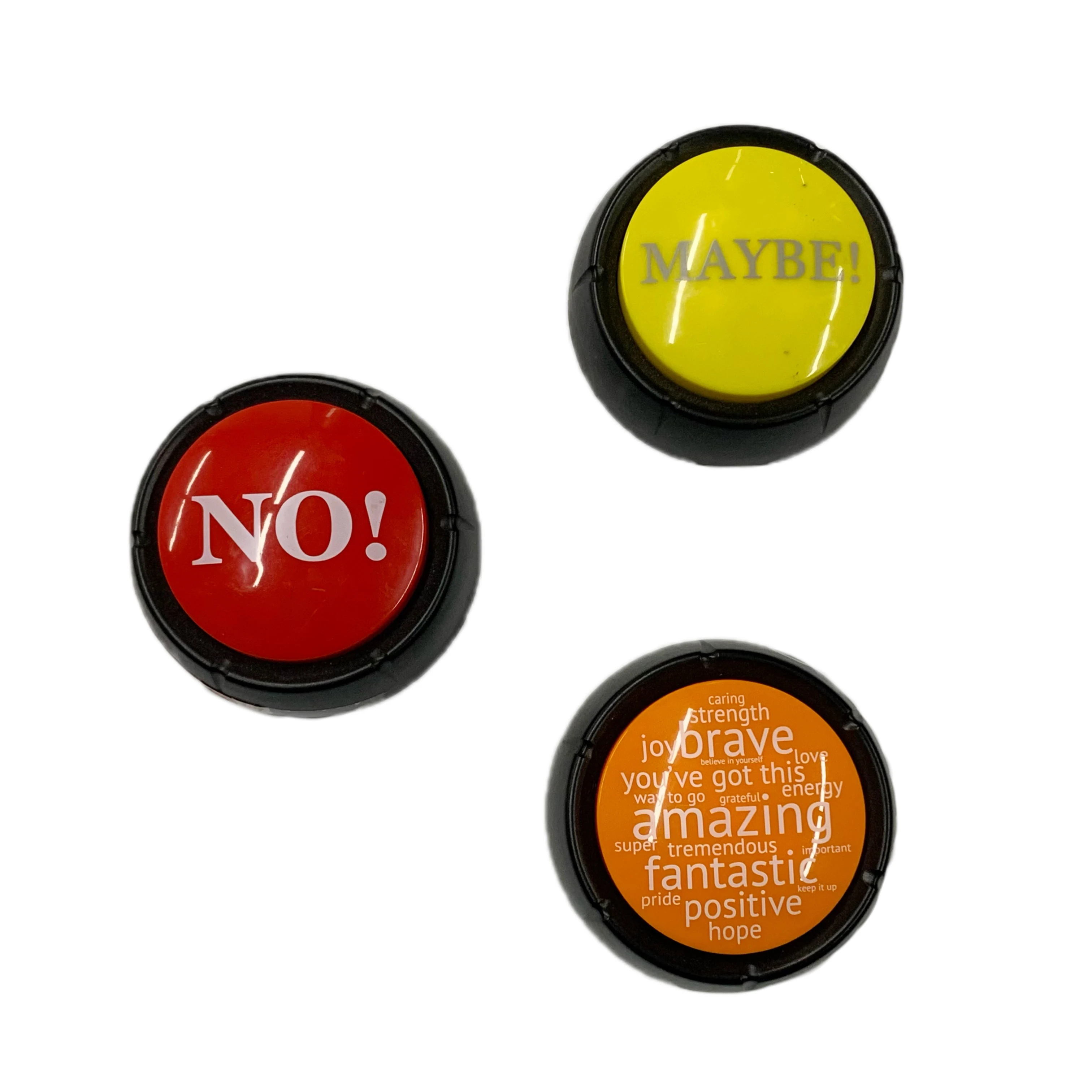 Language Customization Fast Shipping Recordable Dog Talking Buttons Pet Interactive Toys Talking Easy Button for Pet Dog