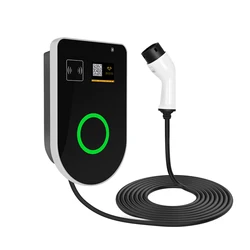 EV charging wall unit type 2 rapid ev charger 32A AC 22kw ev charger with load balance