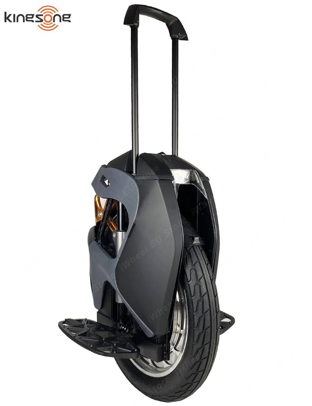 EU Stock Original KS S18 EUC Shock Absorbing Unicycle Frosted Black White International Version without Speed Limit