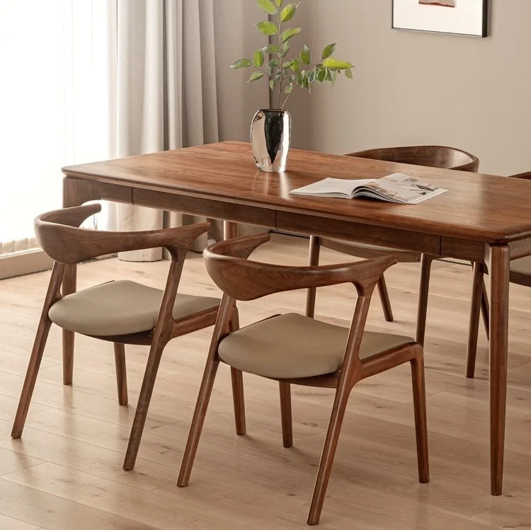 2024 round popular Factory Popular New Products Modern Dining wood table