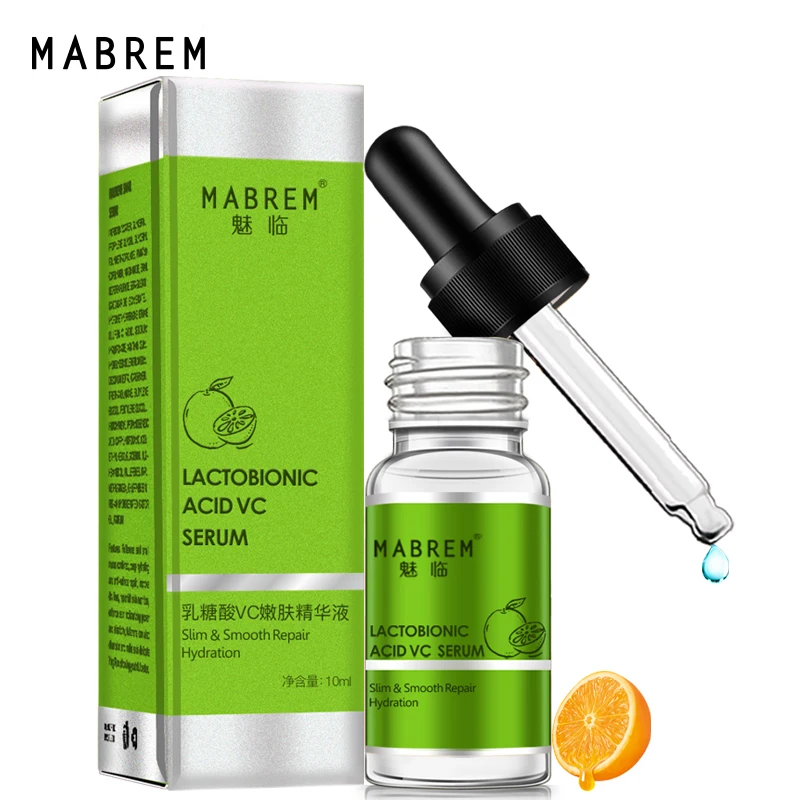 China Manufacturer Normal Skin Types Facial Serum Lactobionic Acid VC Face