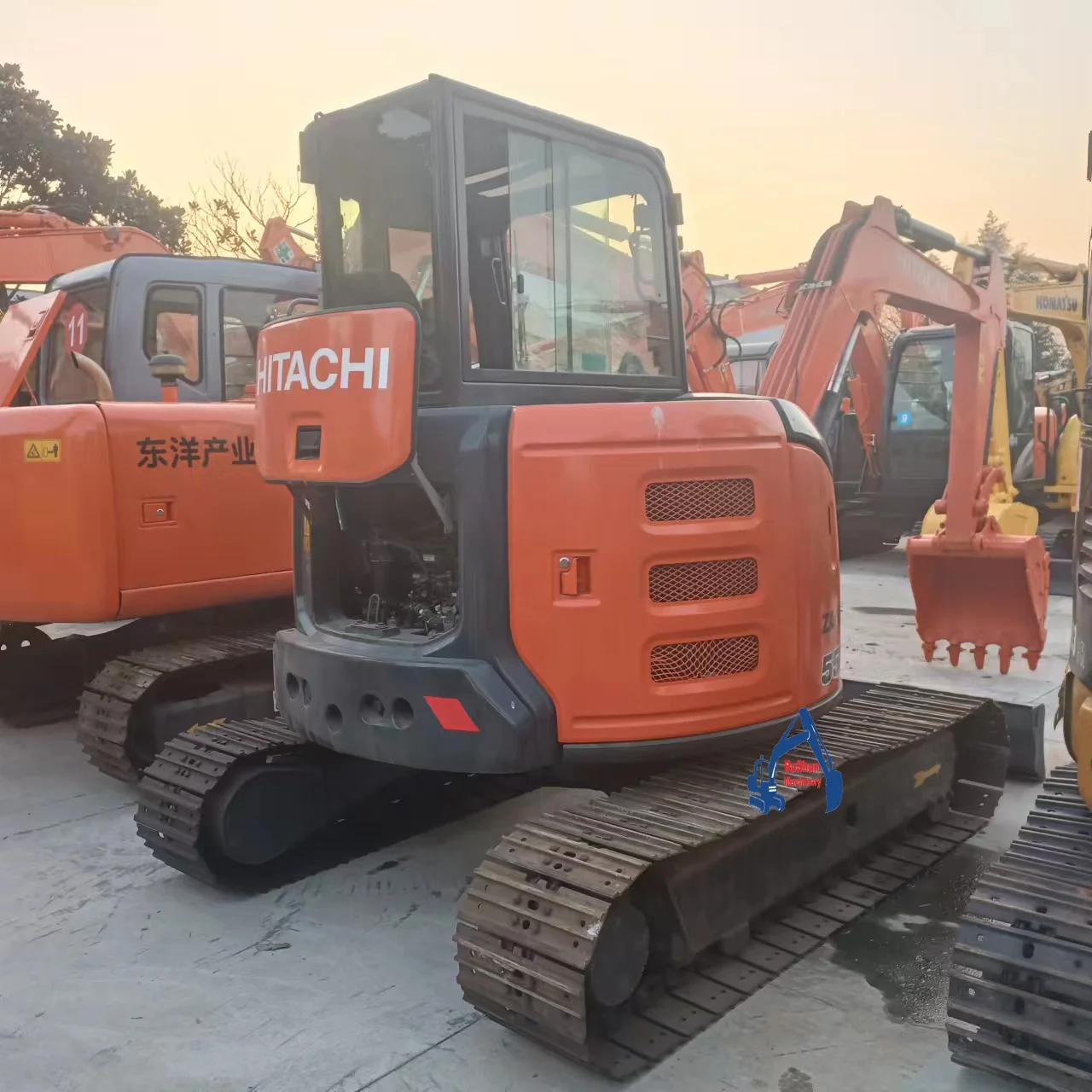 Excellent Performance  Hydraulic Machinery Digger Second-Hand Hitachi ZX55USR-5A Used Excavators for Sale