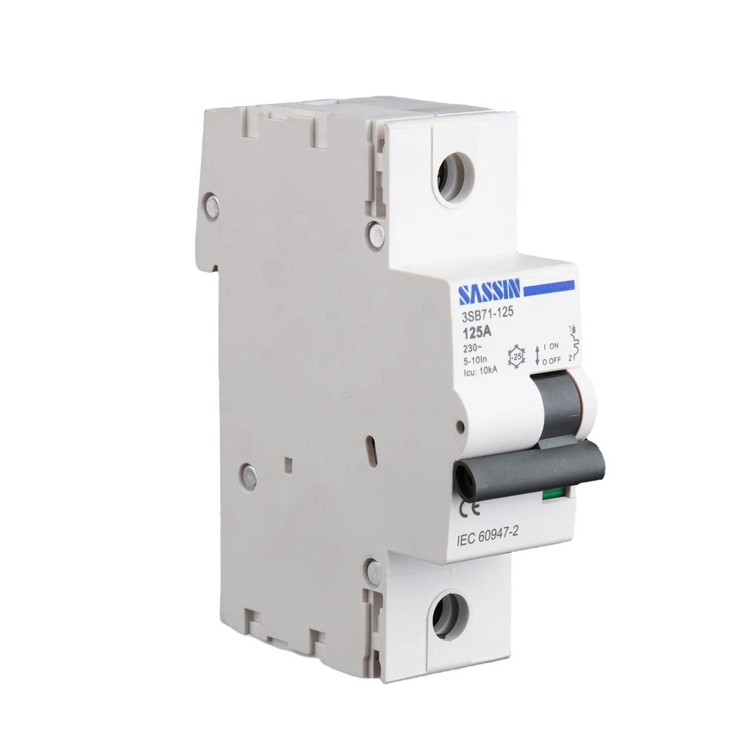 3SB71 Single Pole CE MCB Circuit Breaker 80A 100A 125A SASSIN  10KA 125A