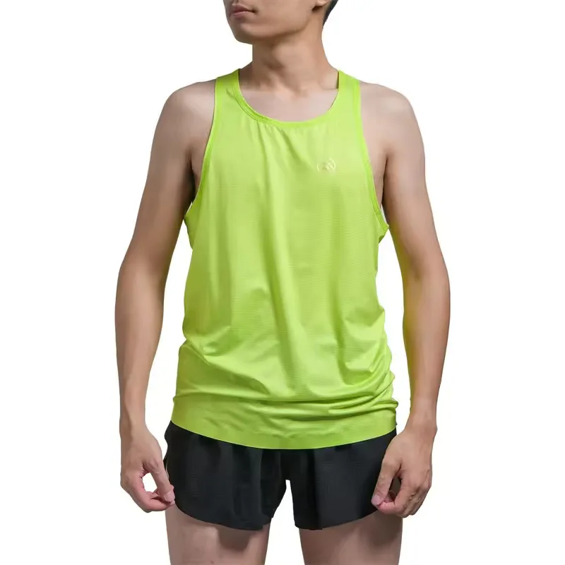 MONTON Custom Sublimation Print Running Singlet Anti UV Marathon Sport Quick Dry Tank Top Seamless Fitness Vest