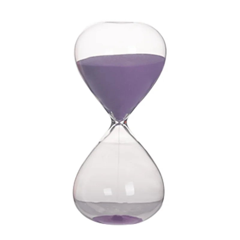 Custom 1 day 24 hour glass hourglass sand timer 45 minutes 60 minutes