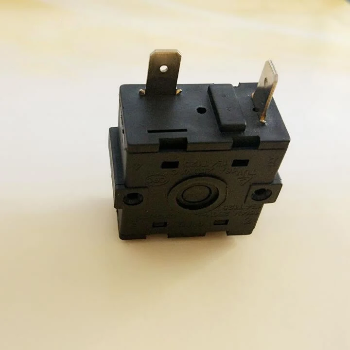 Поворотный выключатель для духовки 15A2PIN поворотный лампы горячего горшка вентилятора нагревателя электрической и т.
