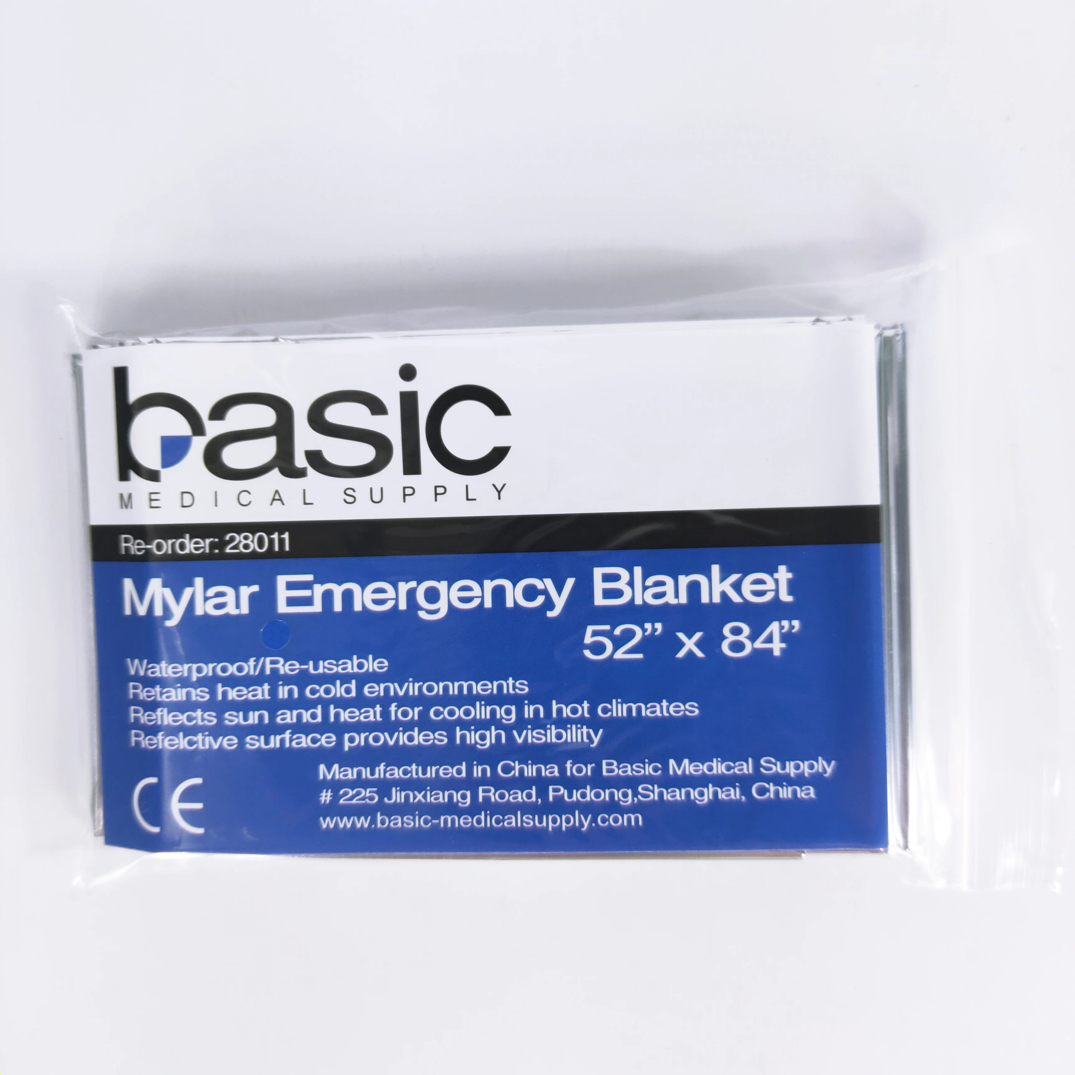 Аварийное одеяло из майлара, подходит для наружного использования