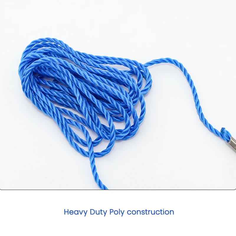 Best Quality Polyethylene Ring Stainless Steel Needle 275cm 366cm 915cm Heavy Duty Poly Fishing Stringer