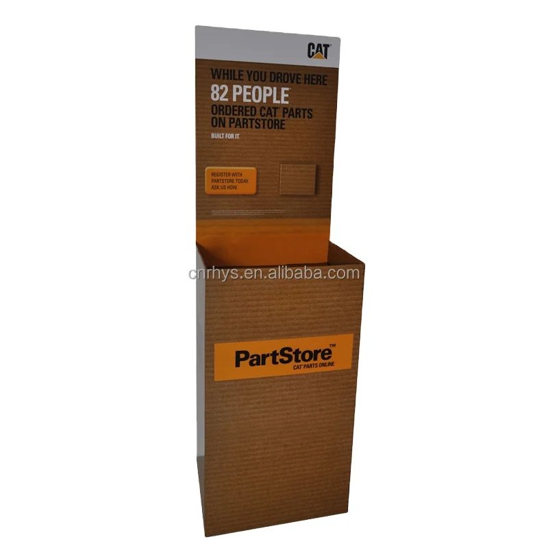 Hot Sale Cardboard Table Display Box for Promotion Drink Shopping Mall