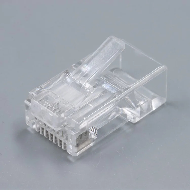 Разъем SCONDAR Rj45 Cat5 Cat5e Cat6 Cat6a Cat7, разъем для сети Ethernet Cat 6, Интернет-разъем, модульная оснастка, штекер RJ 45 8P8C