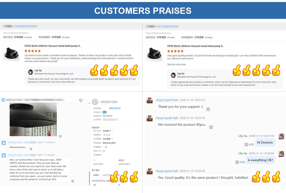 customers praise