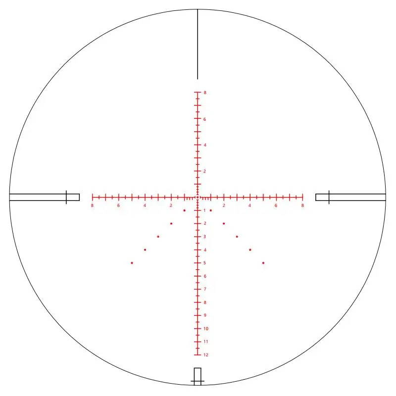 Bobcat King 5-25x56 First Focal Plane 34mm Zero Stop Tactical Scope Reticle High Quality Long Range Hunting Scope