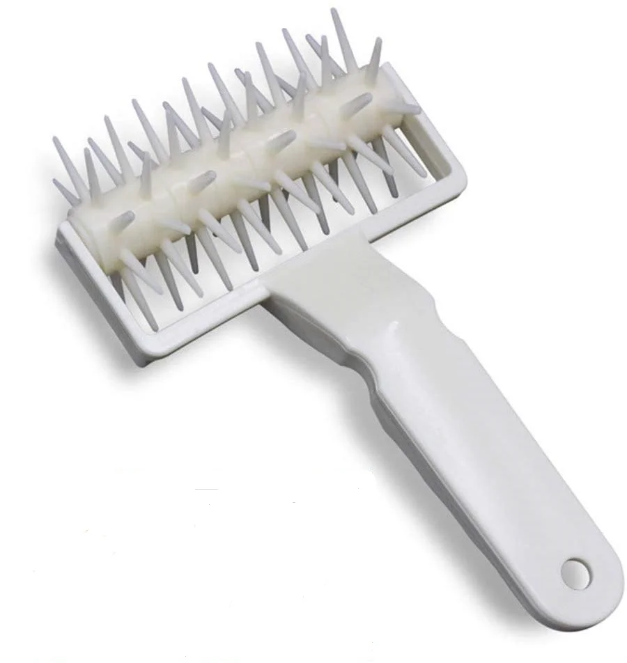 
Custom Plastic needle roller kitchen cutter slicer for gum paste sugar pizza wheel 