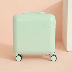 children carry on luggage trolley travel bag mini suitcase for kids