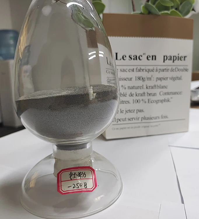 High Purity Titanium Powder Metal Non-spherical Titanium Powder price per kg Manufacturer (HDH)For fireworks/powder metallurgy