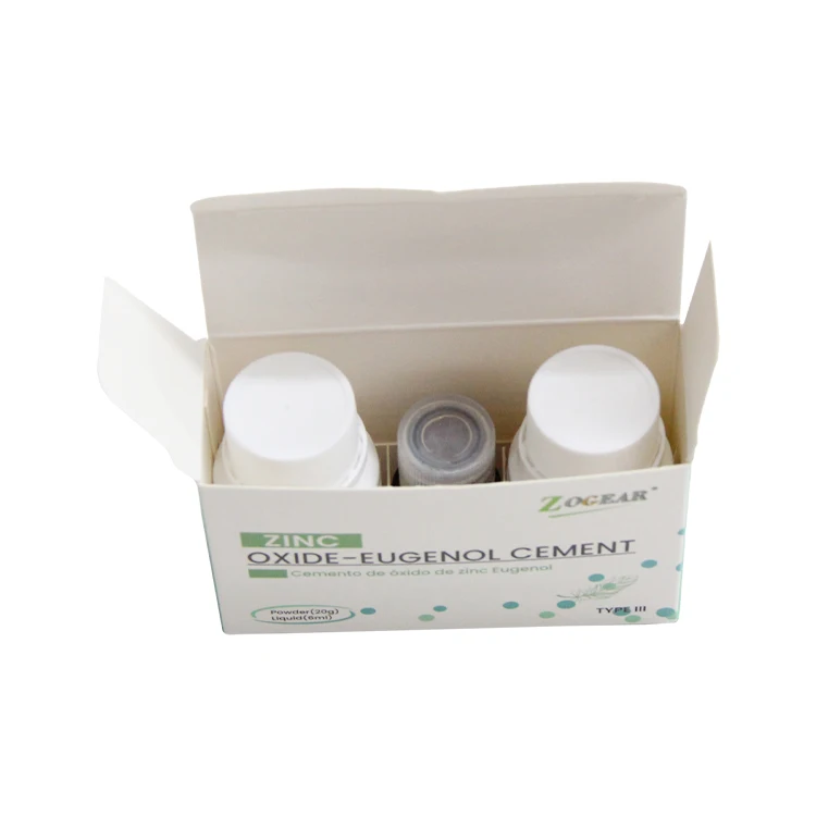 Zogear TM024 Dental Material Zinc Oxide Eugenol Cement,20g powder+6ml liquid