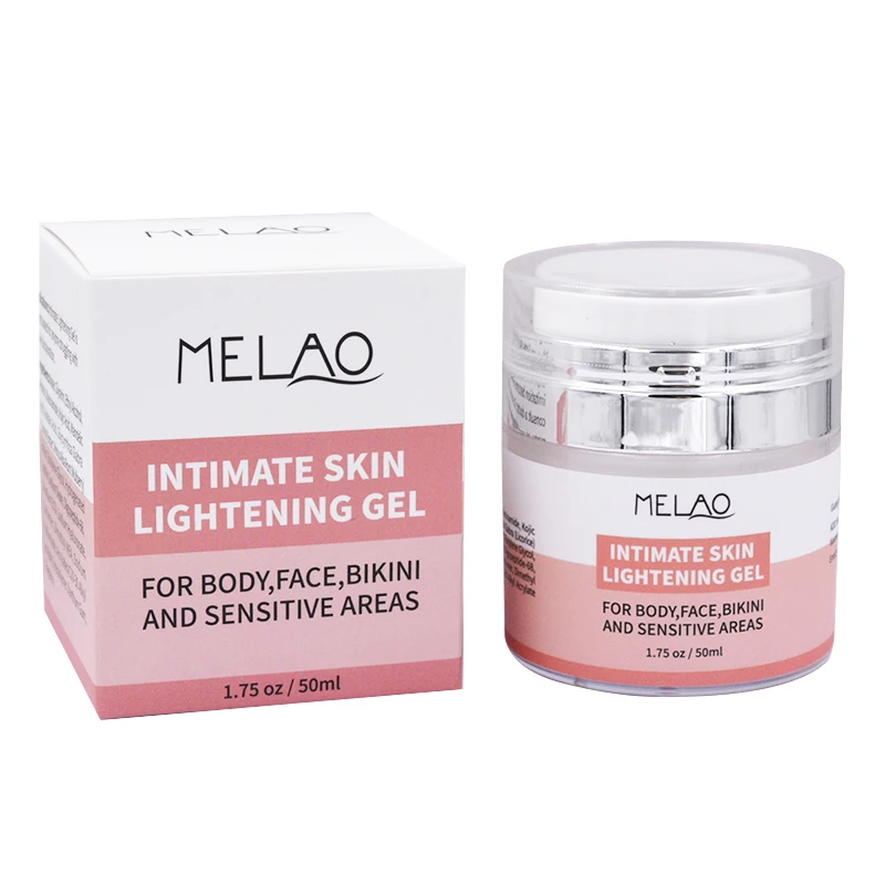 Lightening Gel for Body, Face, Bikini and Sensitive Areas Skin Contains Underarm Whitening Cream for Black Skin