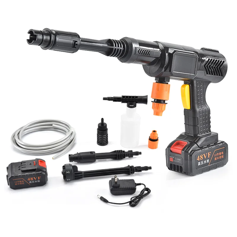 Car Washer Motor 12V Battery Powered High-Pressure Machine Pressure Portable For Cars