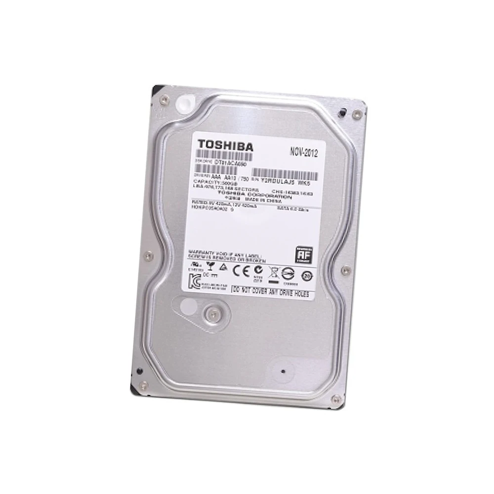 HDD 3.5 Inch 500GB 7200 RPM SATA Hard Drive DT01ACA050