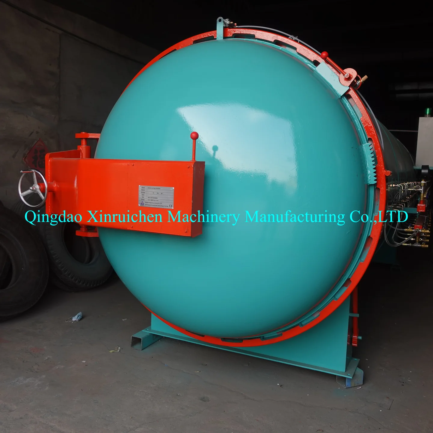 Rubber Autoclave Curing Chamber For Tire Retreading Machine