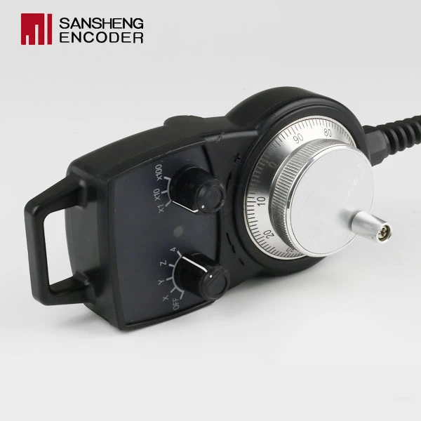 4 axis DC5V 100 ppr mpg handwheel manual pulse generator with magnetic on housing