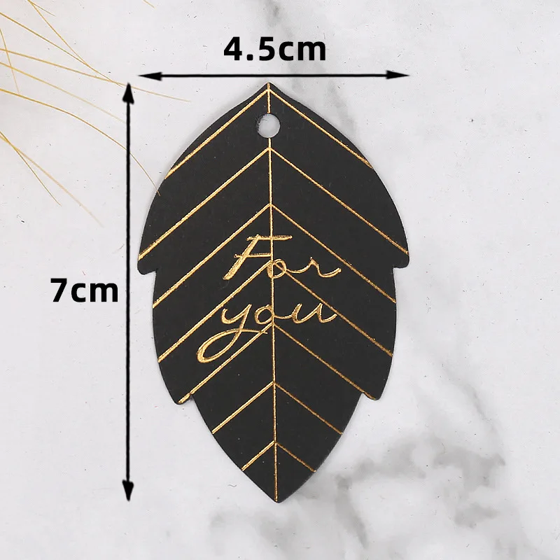 Wholesale fast delivery New Design Hanging tag gold foil stamping Funny thank you swing tag Custom Merry Christmas Gift Tag