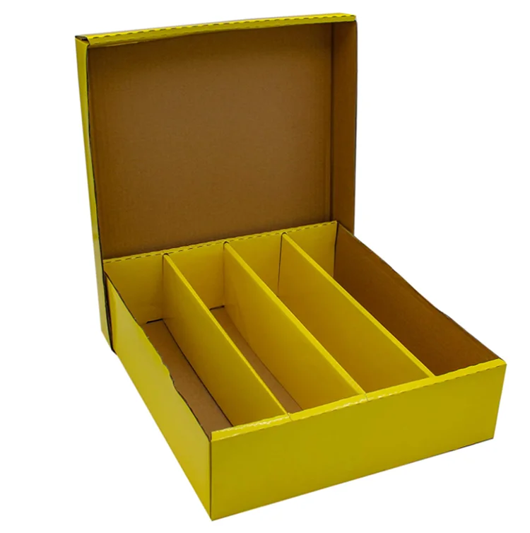 Custom Color Size 3200 Ct Paper Cardboard Basketball Baseball Game Trading Card Packaging Storage Box