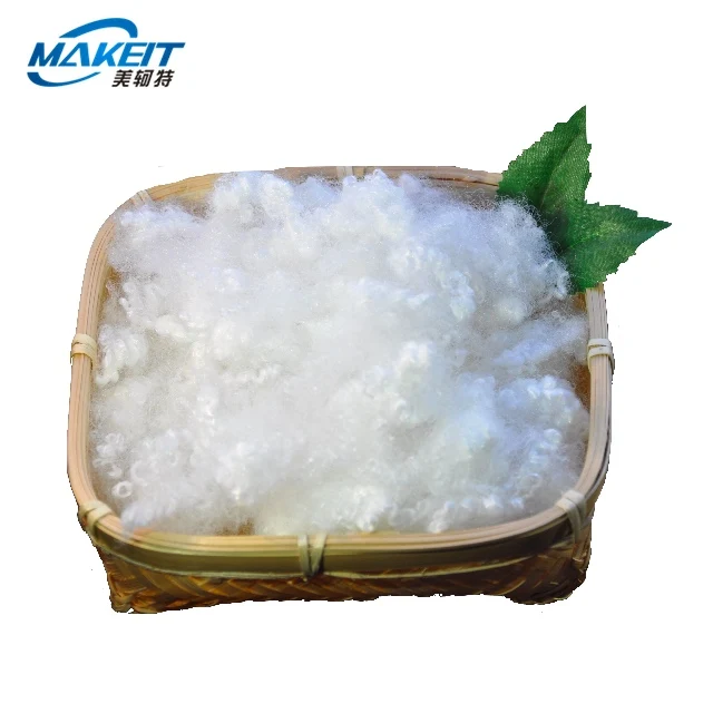 1,2d, 38 мм, лидер продаж, чипсы из полиэфирного волокна с низким уровнем расплава, девственные 1,5d наполнители, сплошное 100% Полиэфирное штапельное волокно для наполнения подушек