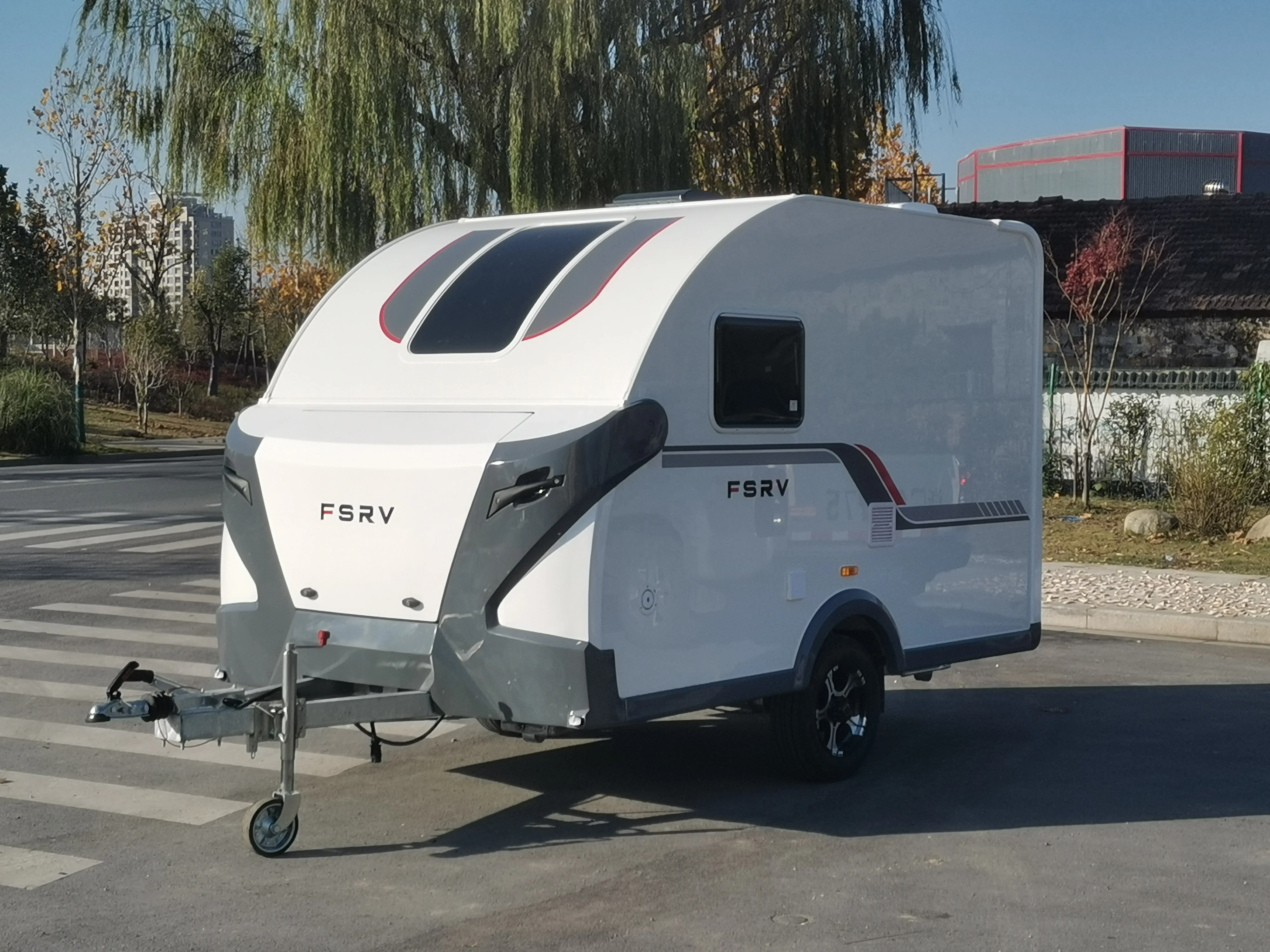 customized Popular Campers Motorhomes Caravans Rv Travel Trailer Made In China