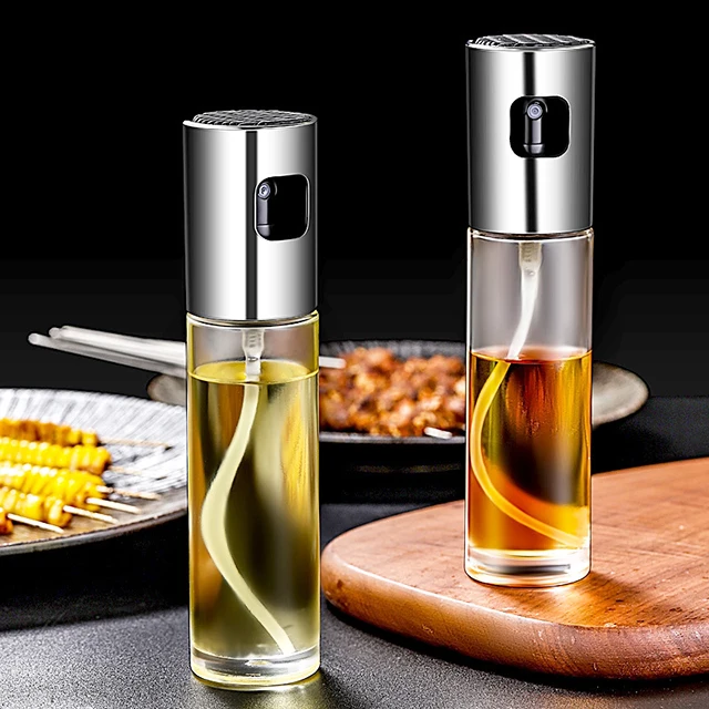 ALIKER 100ml BBQ grills barbecue tool refillable oil vinegar oil sprayer bottle