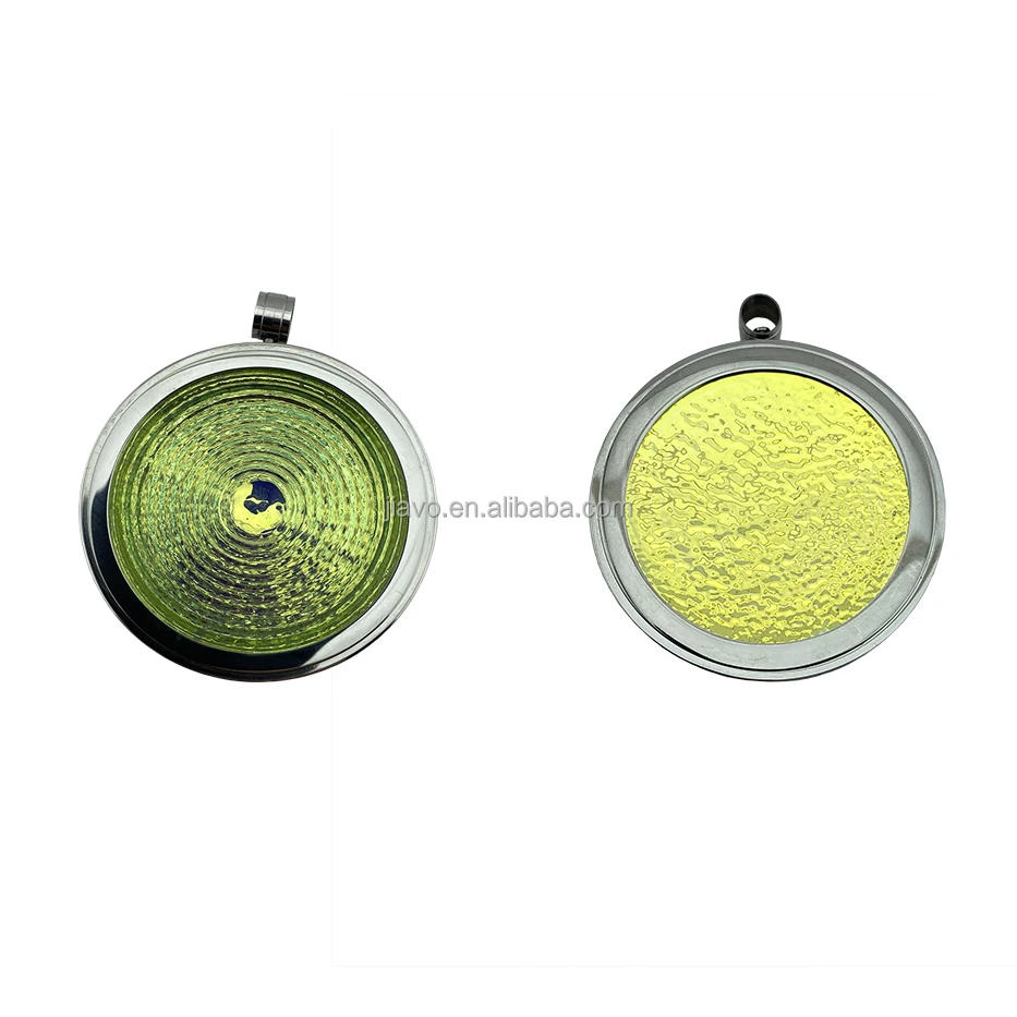 High Quality Chain Necklace Colorful Alpha Spin Pendant bio pendant gift box
