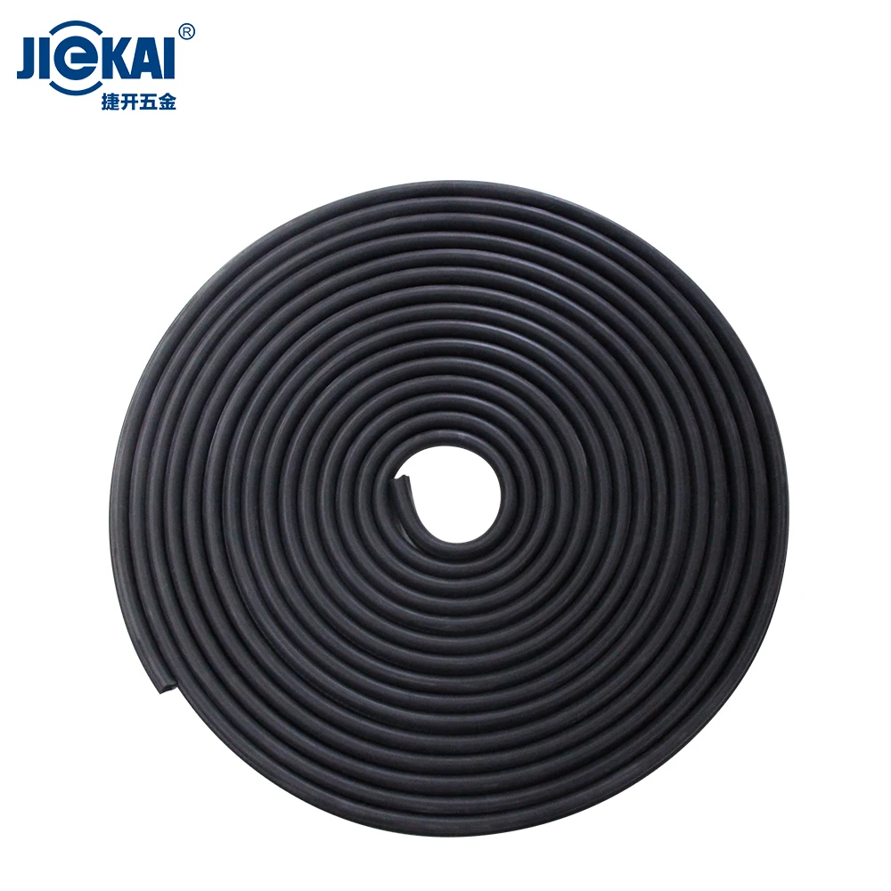Any Shape MFT1015 Auto Rubber Trim Seal Car Door Weather Strip with Steel Bone Rubber Seal Strip