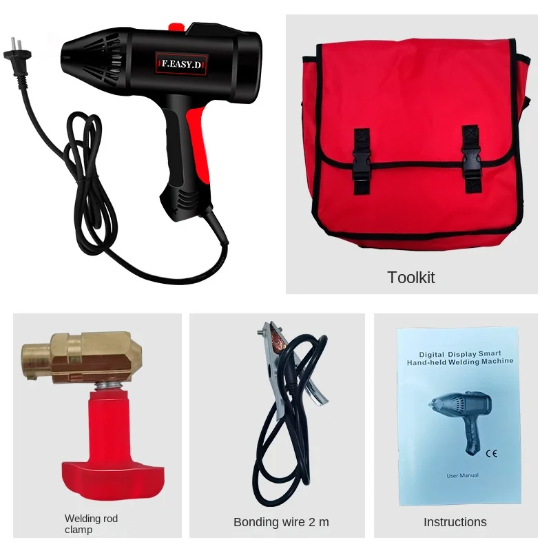 Handheld Mini Portable CNC Welding Machine New Mitsubishi Servo Motor Integrated Household Non-Spot Welding machine