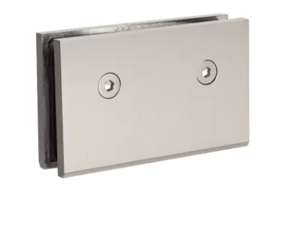 Hot Sale Bathroom Glass Holding Clamp Shower Door Glass Clamp 0 Degree Glass Corner Clamp