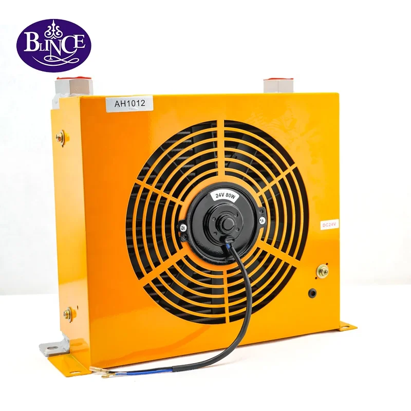 AW20-150L/min AH 60-600L/min AD150-350 L/min Hydraulic Air Cooler with Fan 380V 220V 12V 24V