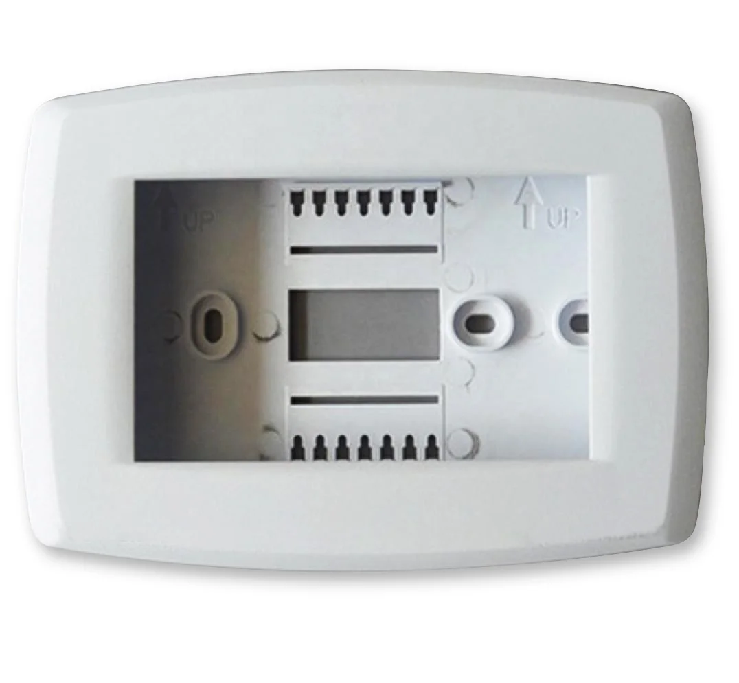 Wall mounted,thermostat electronics instrument enclosure new design  small LCD display Plastic enclosure