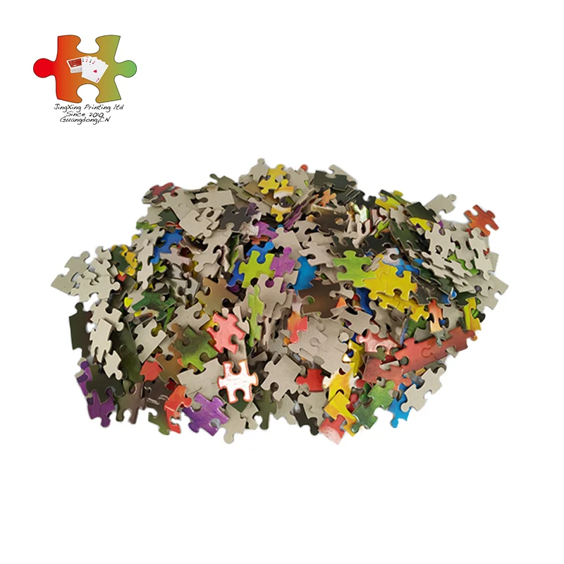 Manufacturers photo toy educational custom 500 piece jigsaw puzzle