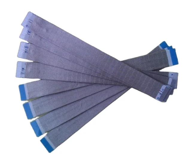 conductive cloth covered 1.25mm Pitch FFc cable jumper cable flexible flat cable