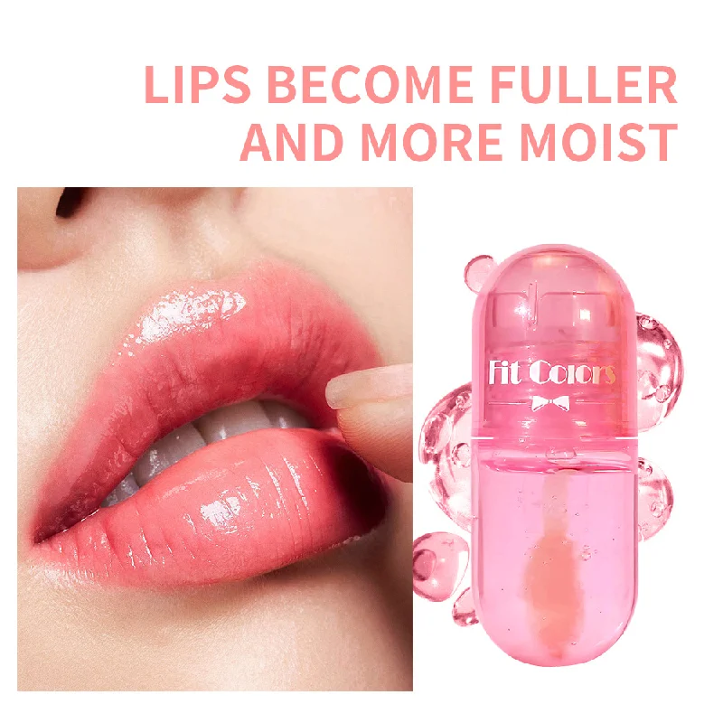 6 Color Lip-Dyeing Liquid Oil Lipstick Lip-Biting Liquid Lip Glaze Moisturizing Long-Lasting Waterproof No Blooming