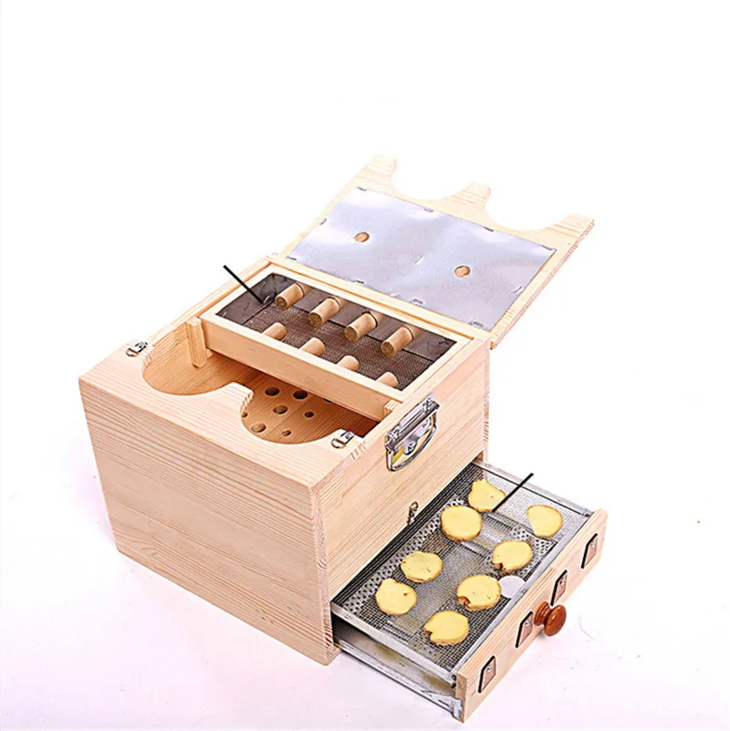 OEM Labeling Smokeless Design Wonderful Mini Wooden Box Foot Moxibustion Moxa Steam Feet Moxabustion Boxes