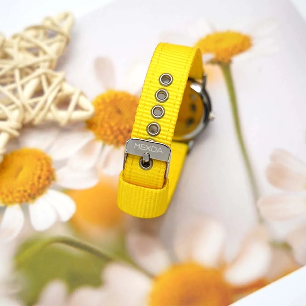 MEXDA Cheap Quartz yellow Children Watch Cute Cartoon Watch For Kids Montre Enfant Analogue Kids Watch